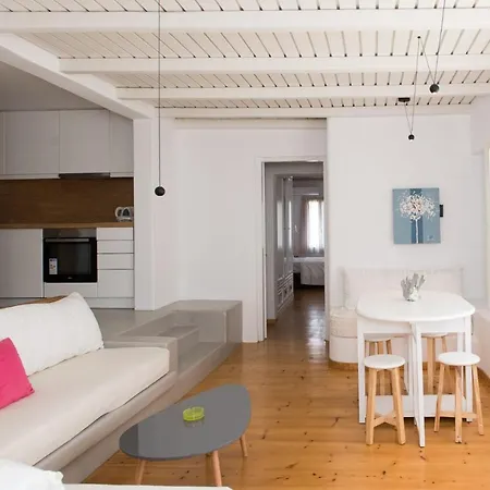 Mykonian At Kalo Livadi Beach With Amazing View Apartamento